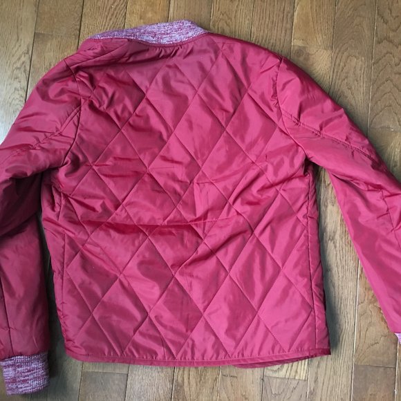 ASOS Red Bomber Jacket sz xs - Picture 4 of 4